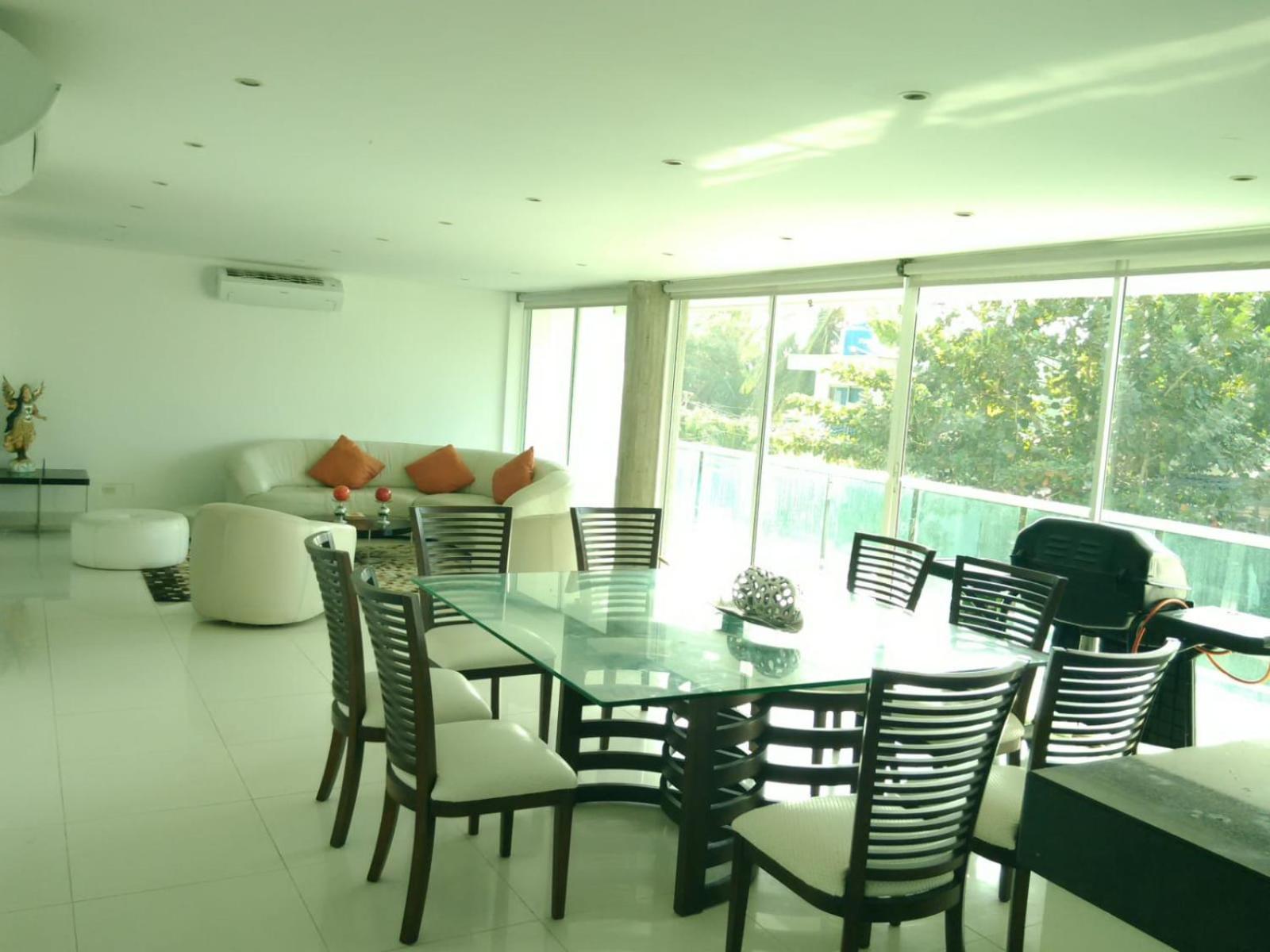 Apartamento Apartamento Luxury Azul Beach La Boquilla Cartagena Exterior foto